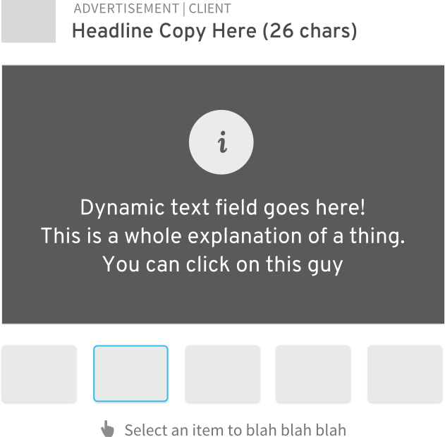 SelectorTell a story consisting of several parts, but in no particular order.