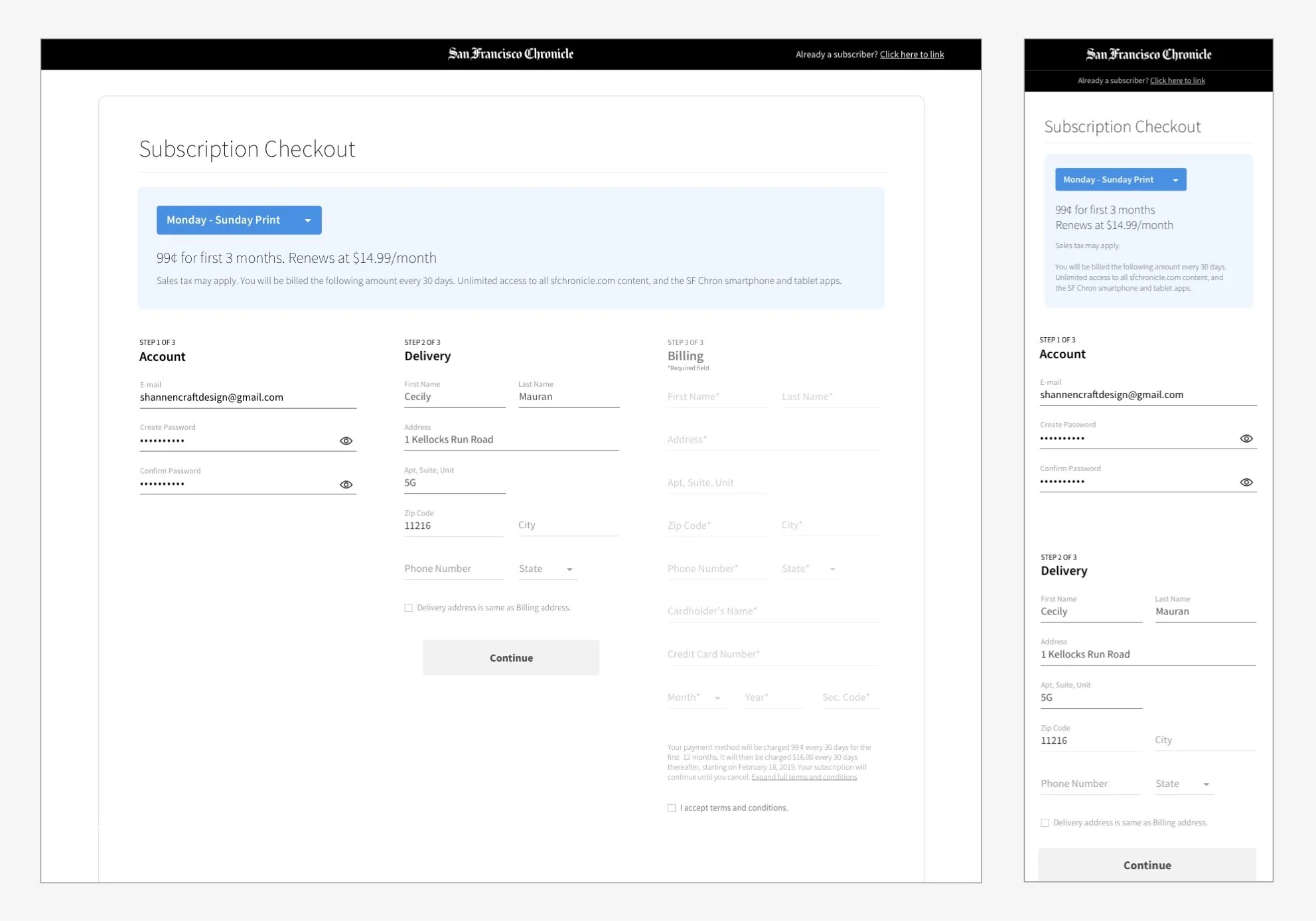 The original screen offered far too much information at once. It was difficult to read, the hierarchy was backwards, the language was cold and unhelpful, and the UI lacked helpful affordances.
