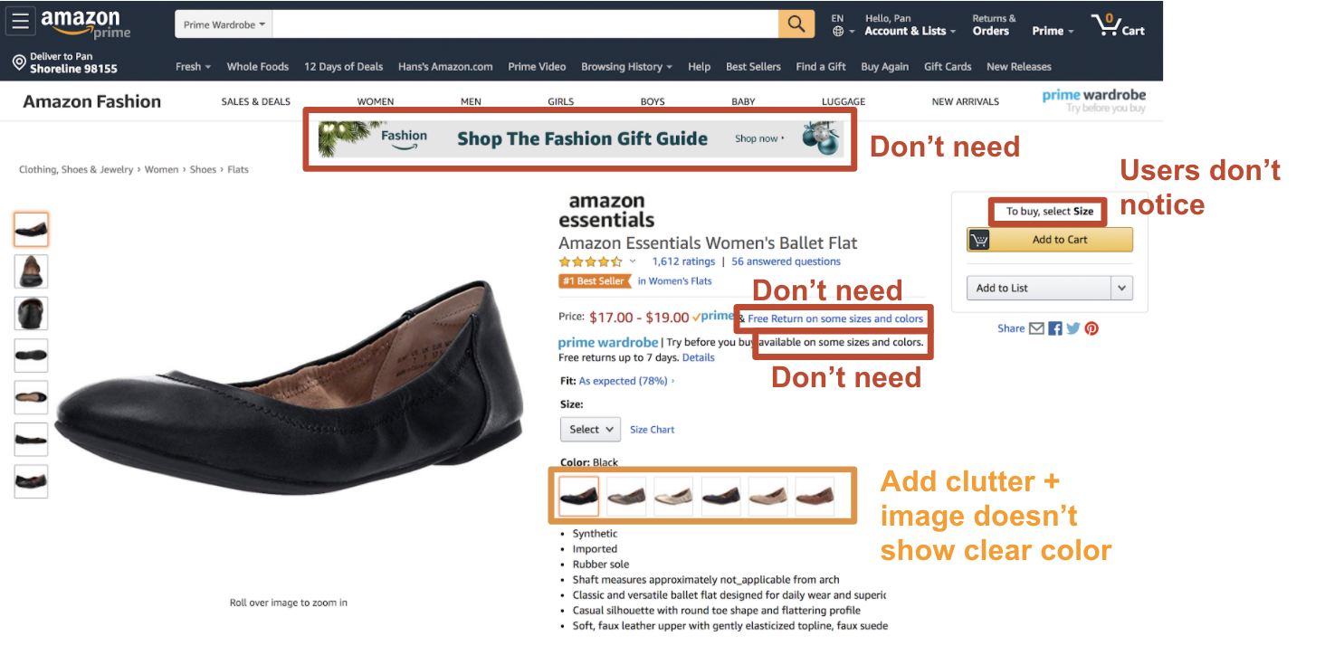Ux Research Amazon S Prime Wardrobe Short Pan Peewsook Ux Research Amazon S Prime Wardrobe Short Pan Peewsook