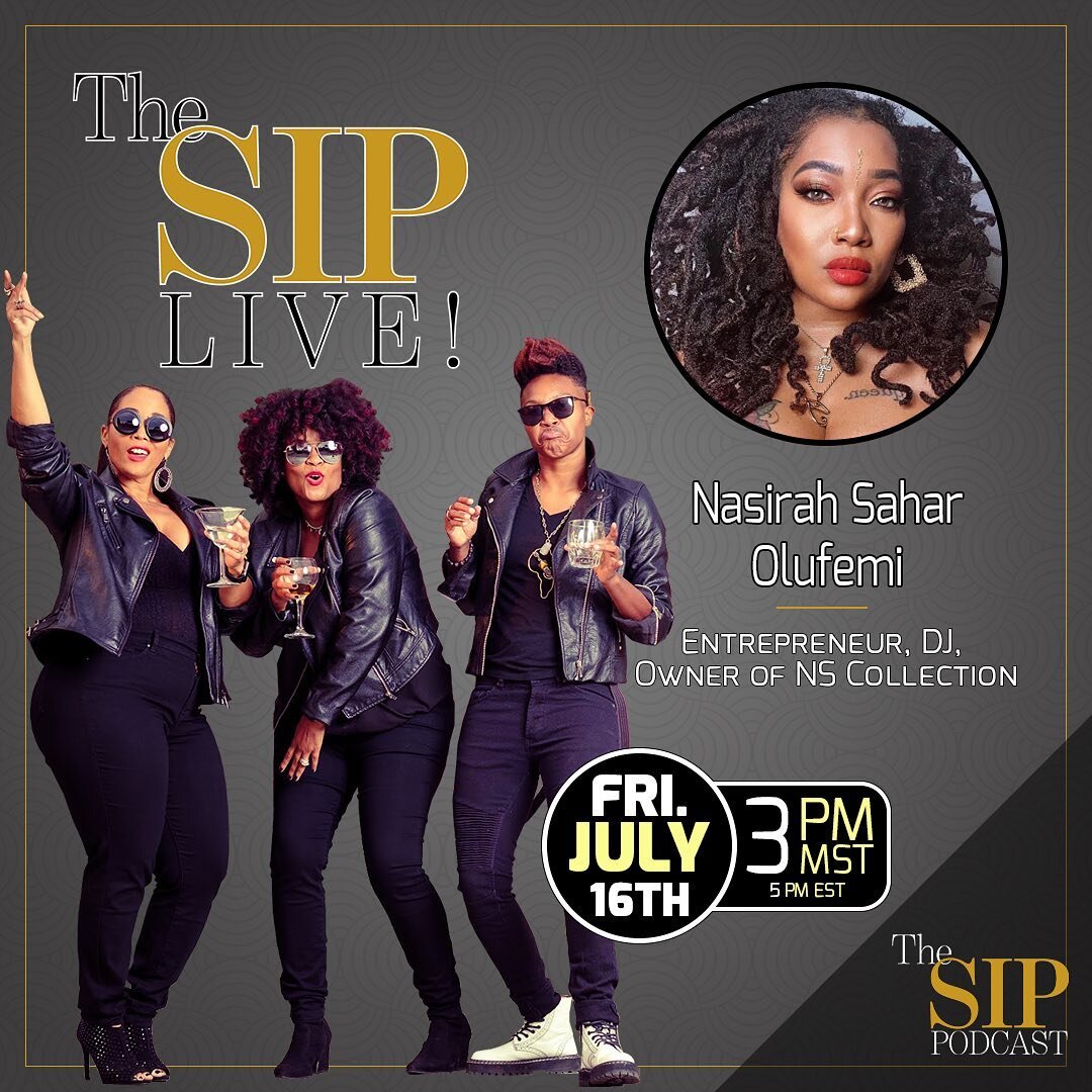 Are y&rsquo;all ready? We&rsquo;re back and sooo looking forward to this Friday&rsquo;s interview w/ @nasirah_sahar Entrepreneur, DJ &amp; owner of @nasirahsaharcollection . We have been a fan of this dope Sista, her grind &amp; her fashions for a wh