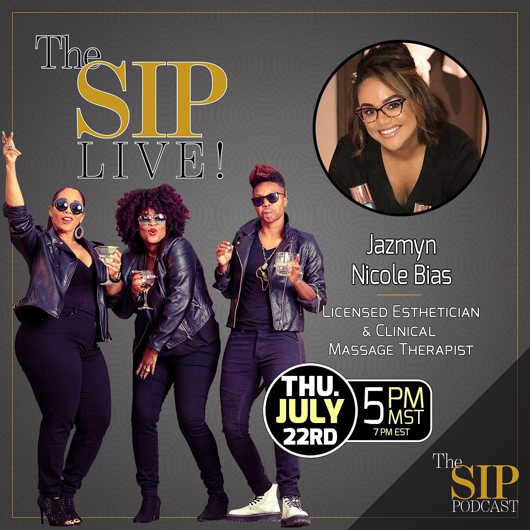 Hey y&rsquo;all! We are back this week&hellip;on THURSDAY 5pm MT with your favorite St. Louis esthetician, massage therapist, &amp; aspiring comedian&hellip;the phenomenal Jazmyn of @unbiased_skincare! Come through to talk about the best ways to care