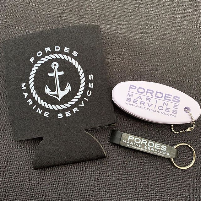 Complementary can coolers, key floats, and bottle openers from PORDES MARINE! #marinafestival .
.
.
.
.
.
.
.
#pordesmarine #pordesmarineservices #marinadelrey #yacht #management #luxury #losangeles #yachtlife #lifestyle #yachts 
#luxelife #yachting 