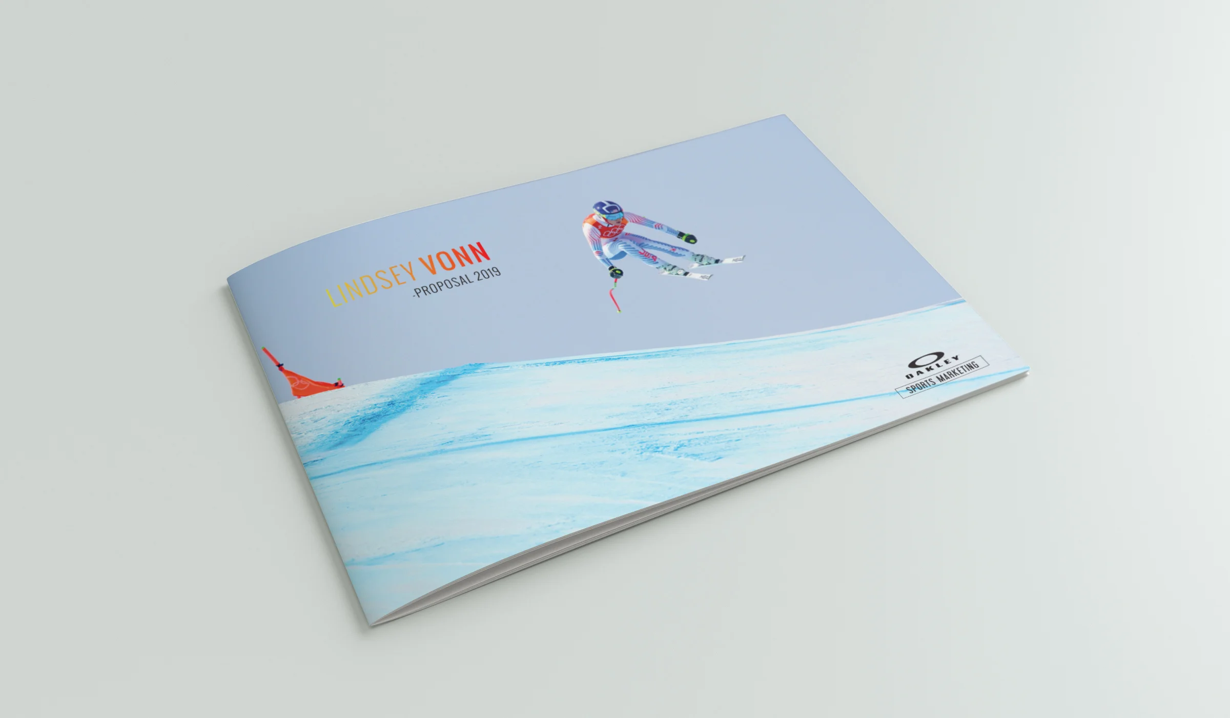 lindsey vonn, oakley, erica simon, graphic designer