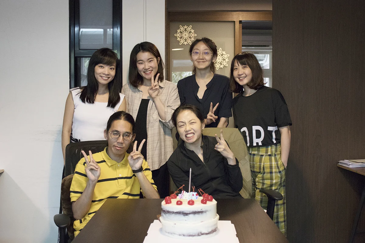 We’re all suffering food coma from a massive red velvet cake. Happy birthday to our may babies Kyle & Kimmy.