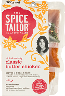 Indian for dinner with The Spice Tailor
