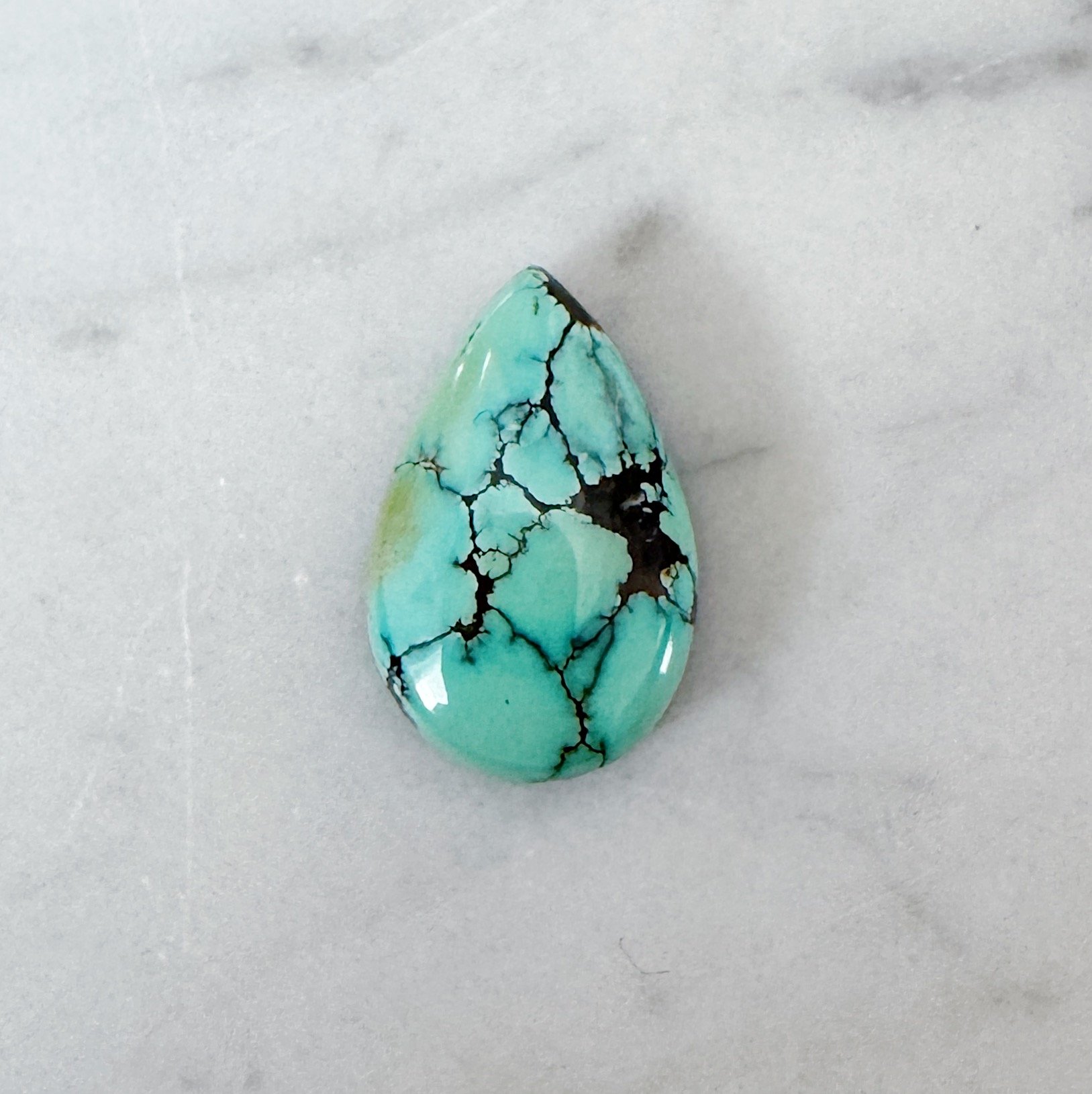 Iron Maiden Turquoise Ring for Lauren, Size 7.25