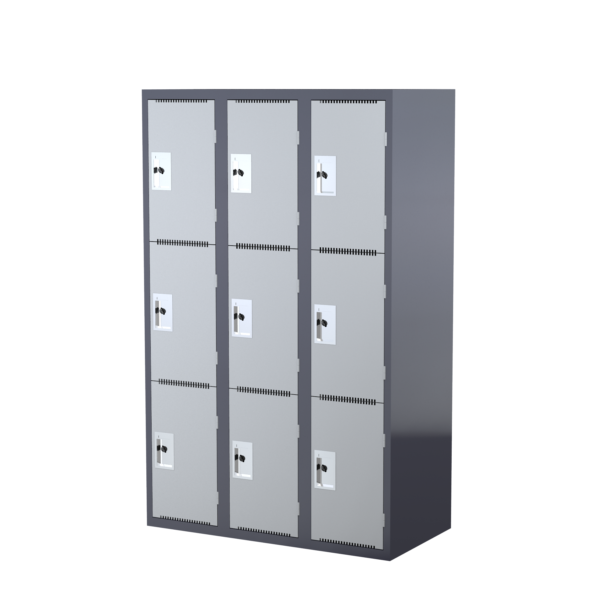 School Lockers Superior 10 Door Lockers Details about   Compartment Lockers missing parts 