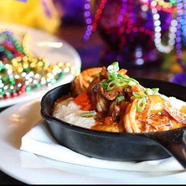 Mardi Gras 
Tuesday, February 25th
Live Music Begins at 5:30pm

Celebrate Mardi Gras with a special curated dinner menu!We've Combined the best of both creole and cajun styles in this recipe with rich robust flavor, this Cast-iron BBQ Shrimp and Grit