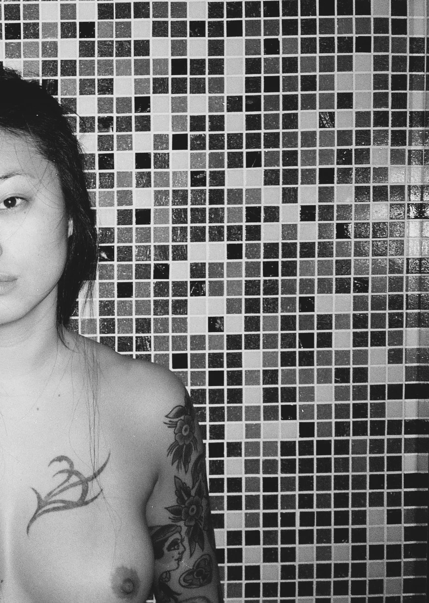 Sharon Shower B and W 2013.jpg