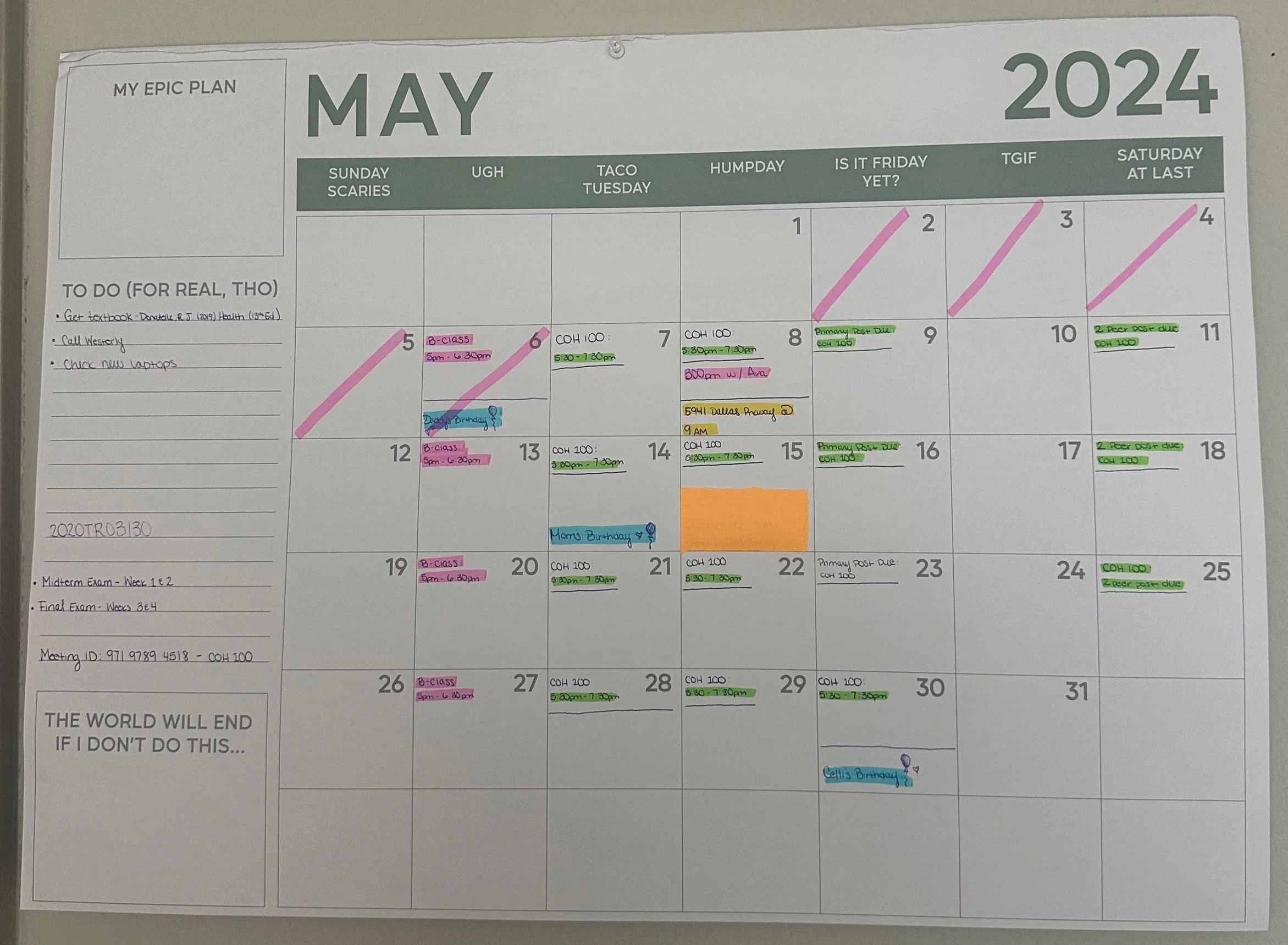3 TIPS to stay organized 