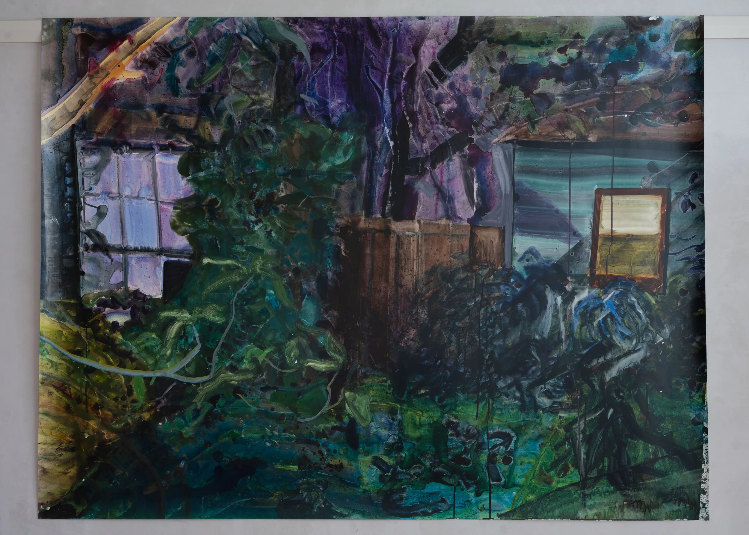 Night (behind the Anglican church)