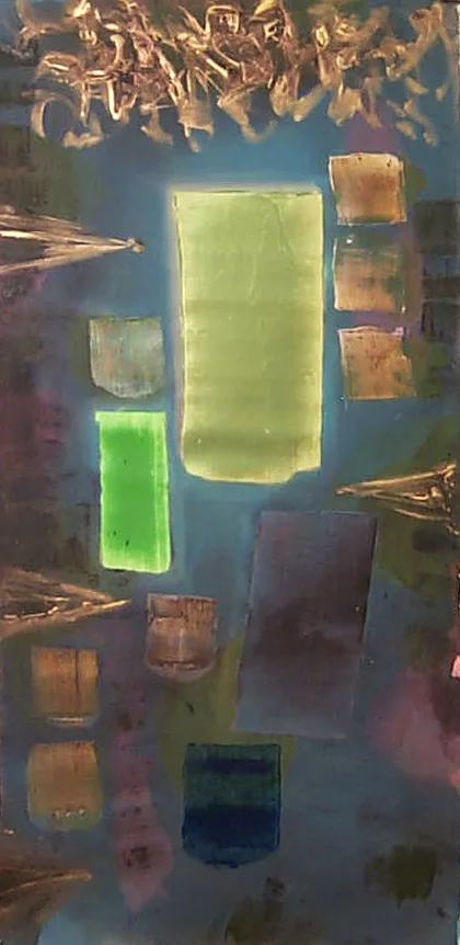 Aragon199378 in. x 38 in. (198.12 cm x 96.52 cm)Acrylic on canvas