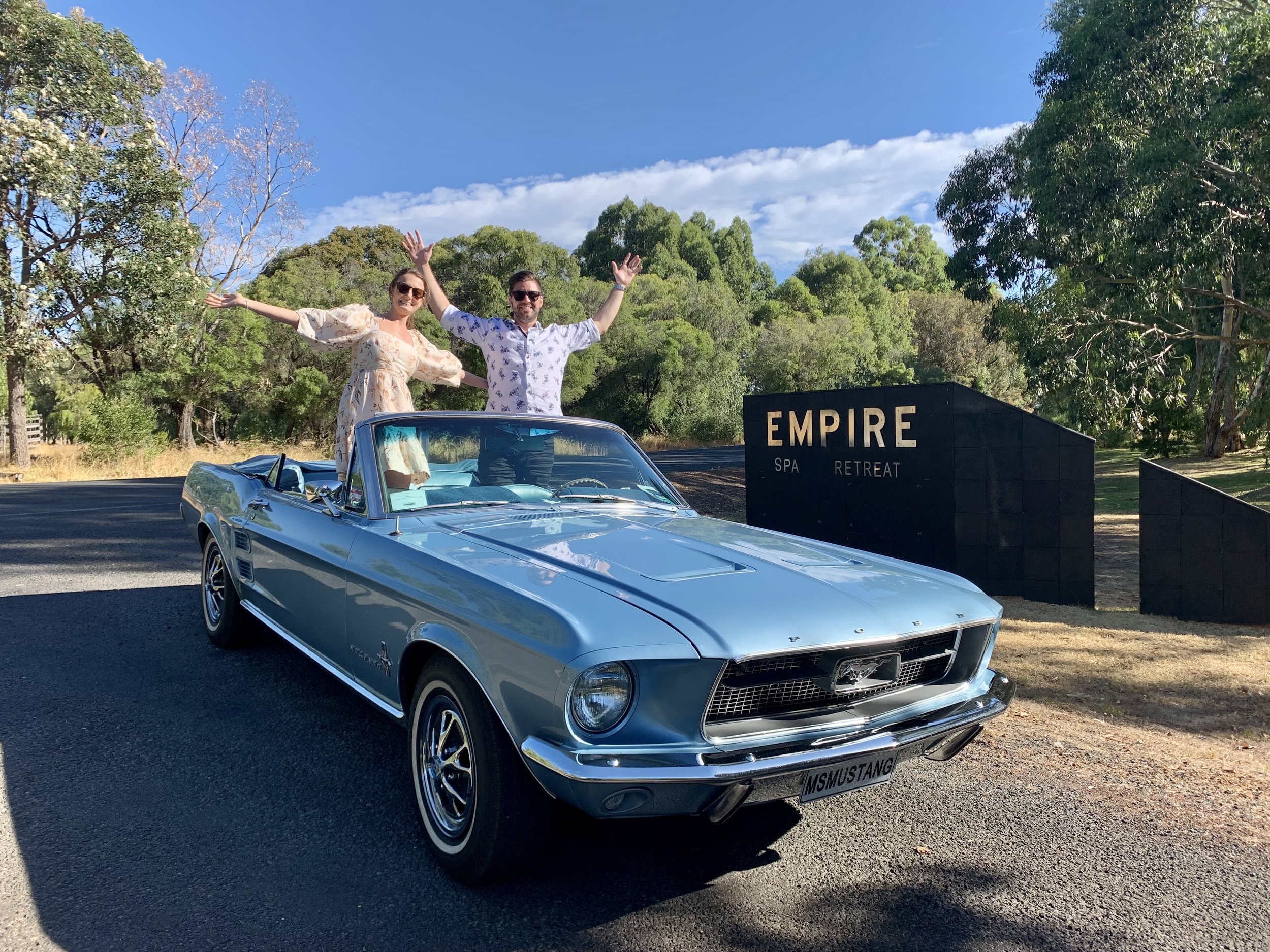 mr mustang hire-classic car-honeymoon-wedding-private driver-chauffeur-margaret river-south west-empire spa retreat2.JPG