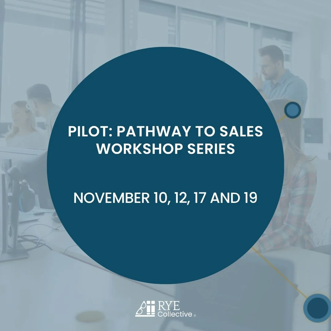 Pilot: Pathway to Sales Workshop Series - November 2026