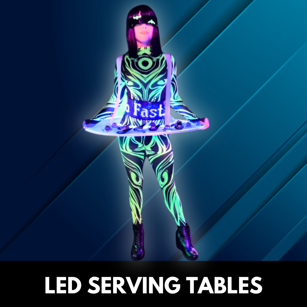 LED SERVING TABLES — Show Talent
