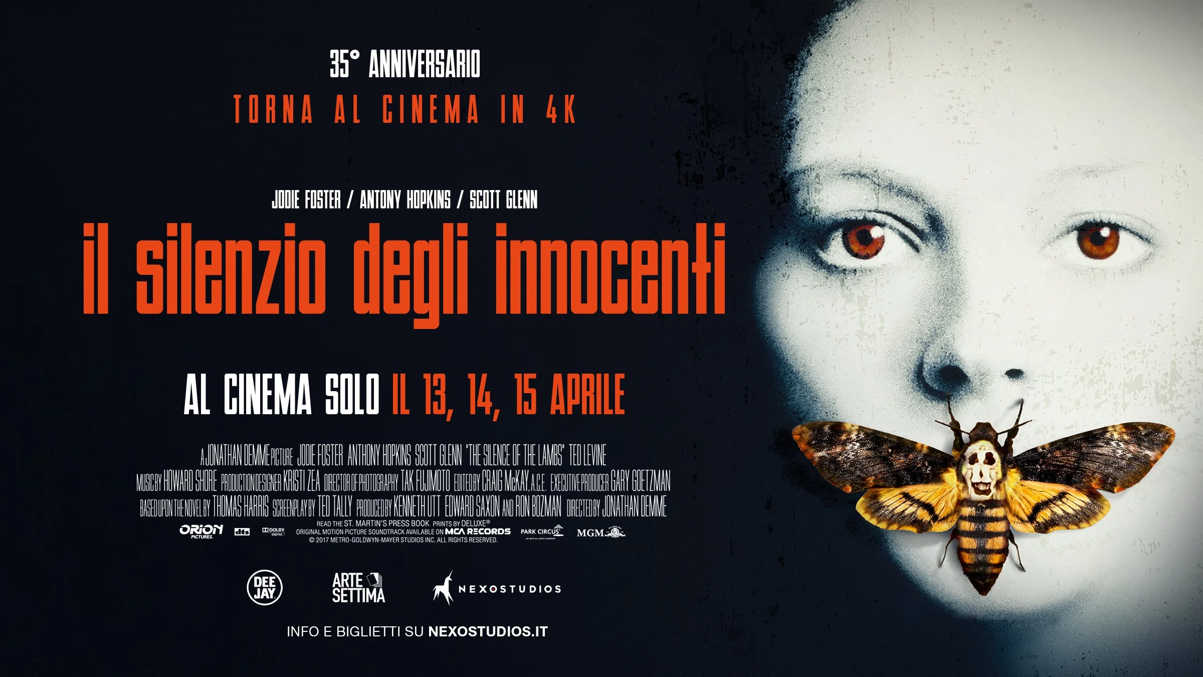   SOLO IL 13 e 15 APRILE  