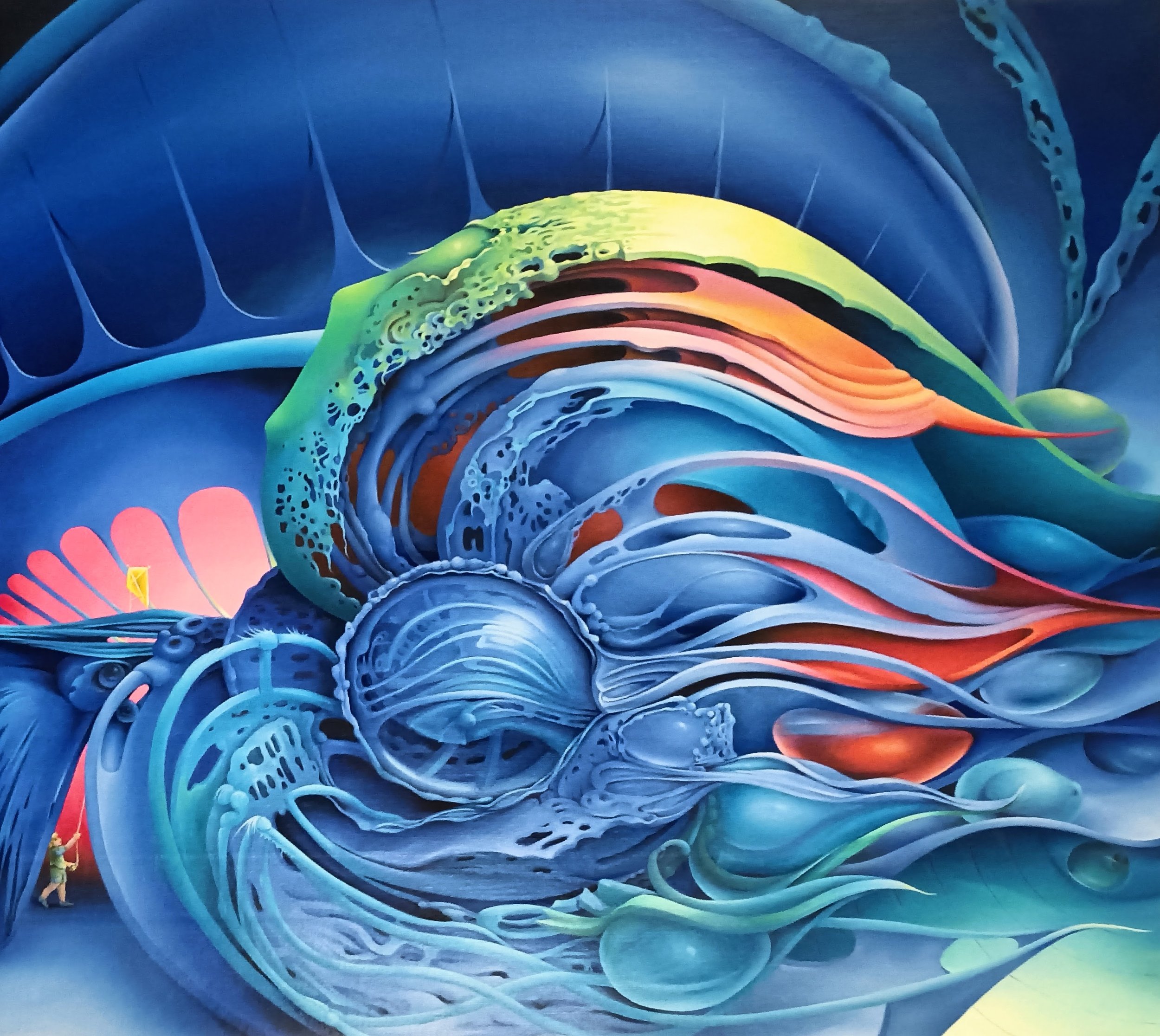 DOORS OF PERCEPTION - oil on canvas ~ 80x90