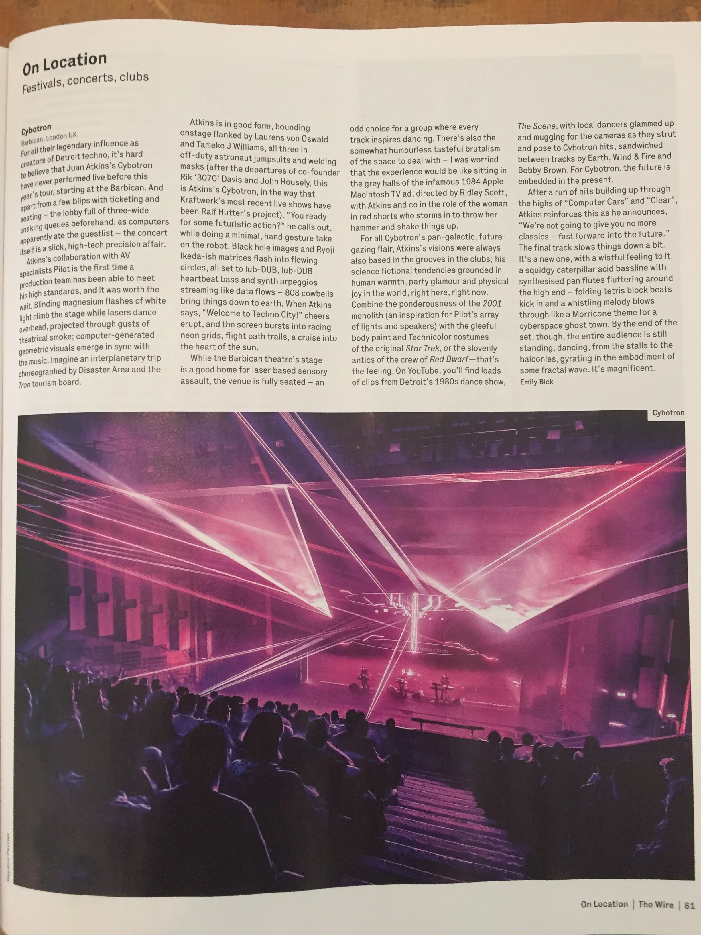 Live Video & Laser Design for Detroit Techno Originators