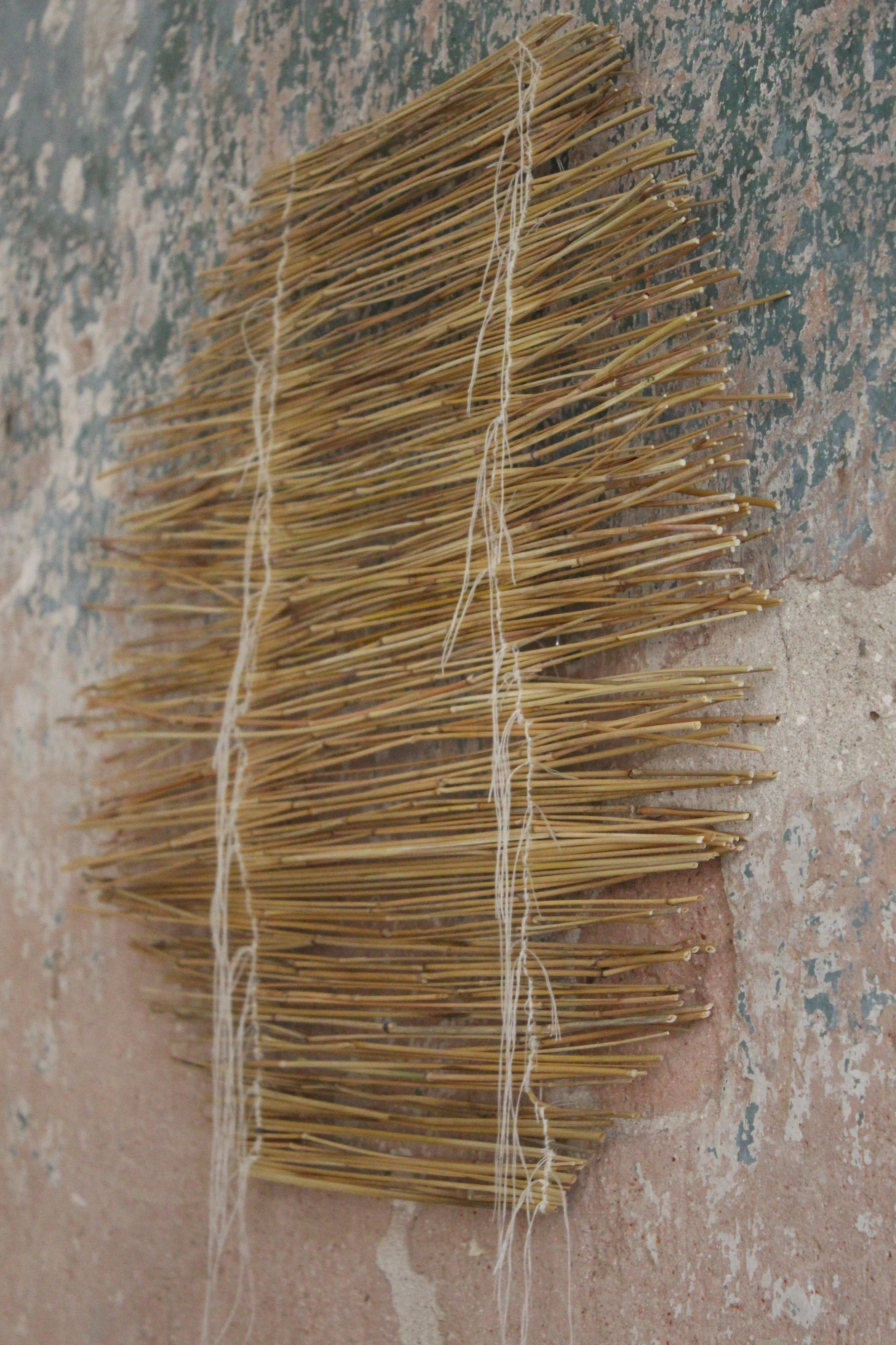 Large Straw Mural Kayla Ether