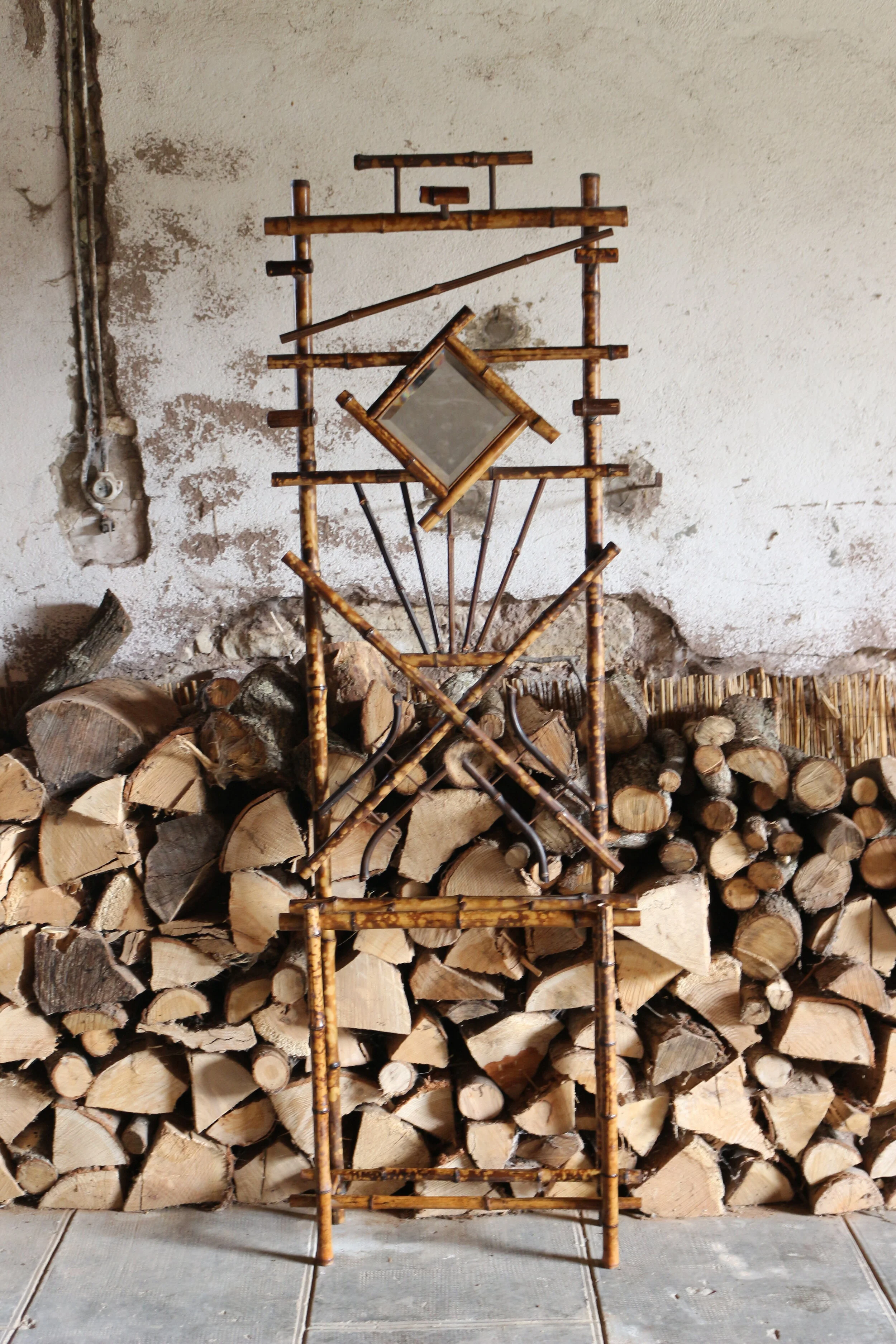 Porte manteaux en bambou