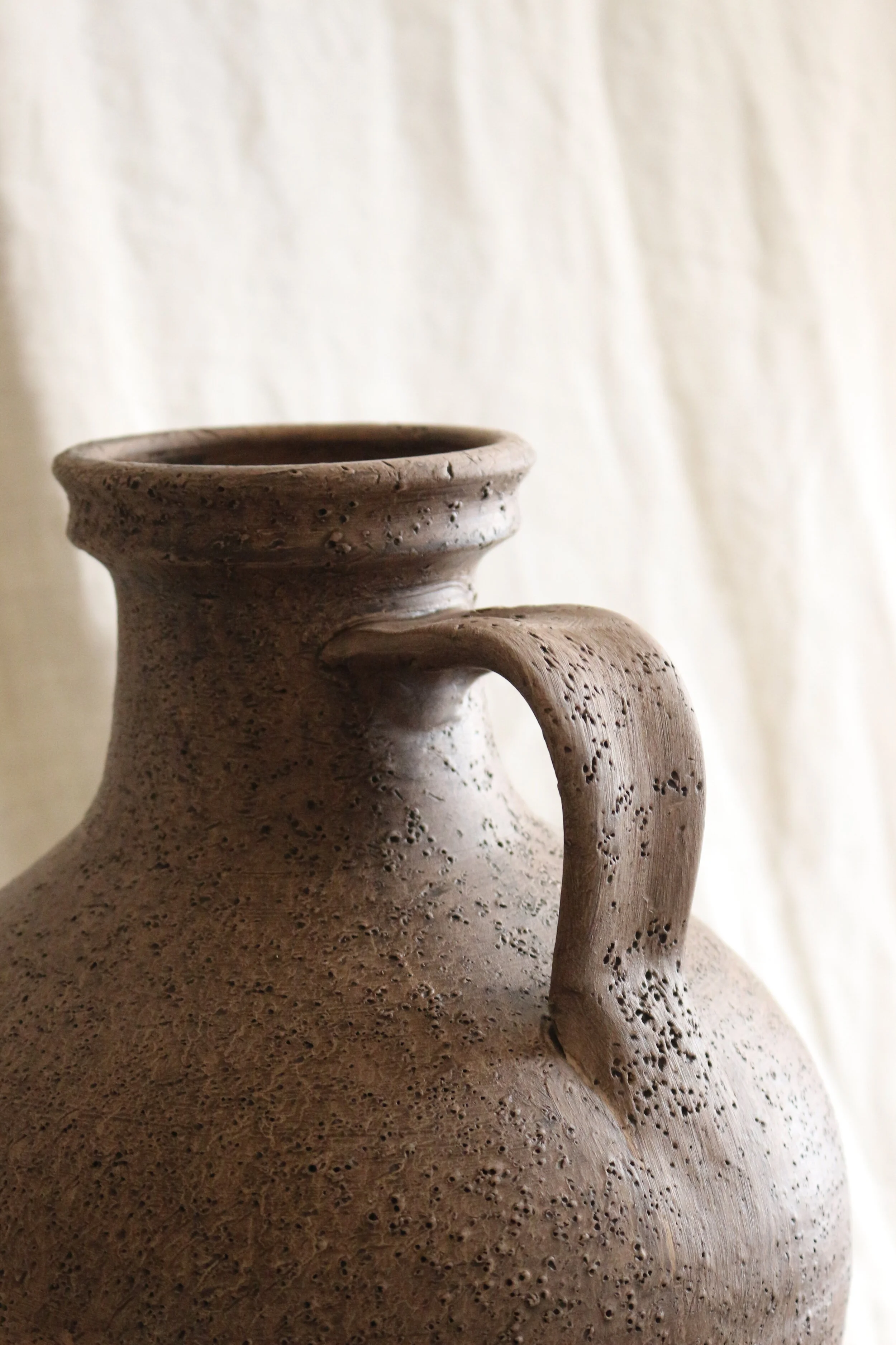 Doux Août - Céramiques La Tierra - Cantaro emaillé brun - grand modèle (copie)