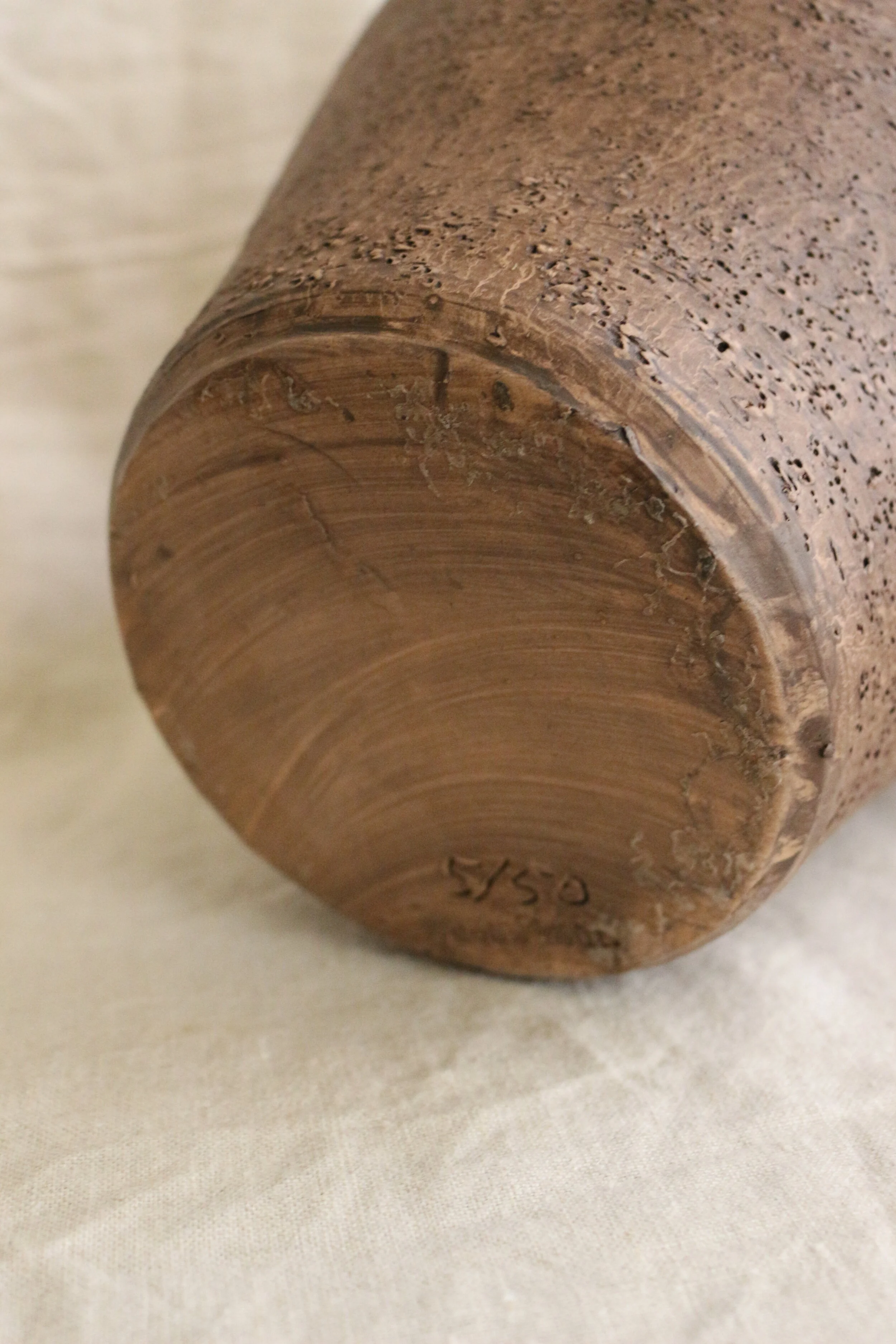 Doux Août - Céramiques La Tierra - Cantaro emaillé brun - grand modèle (copie)