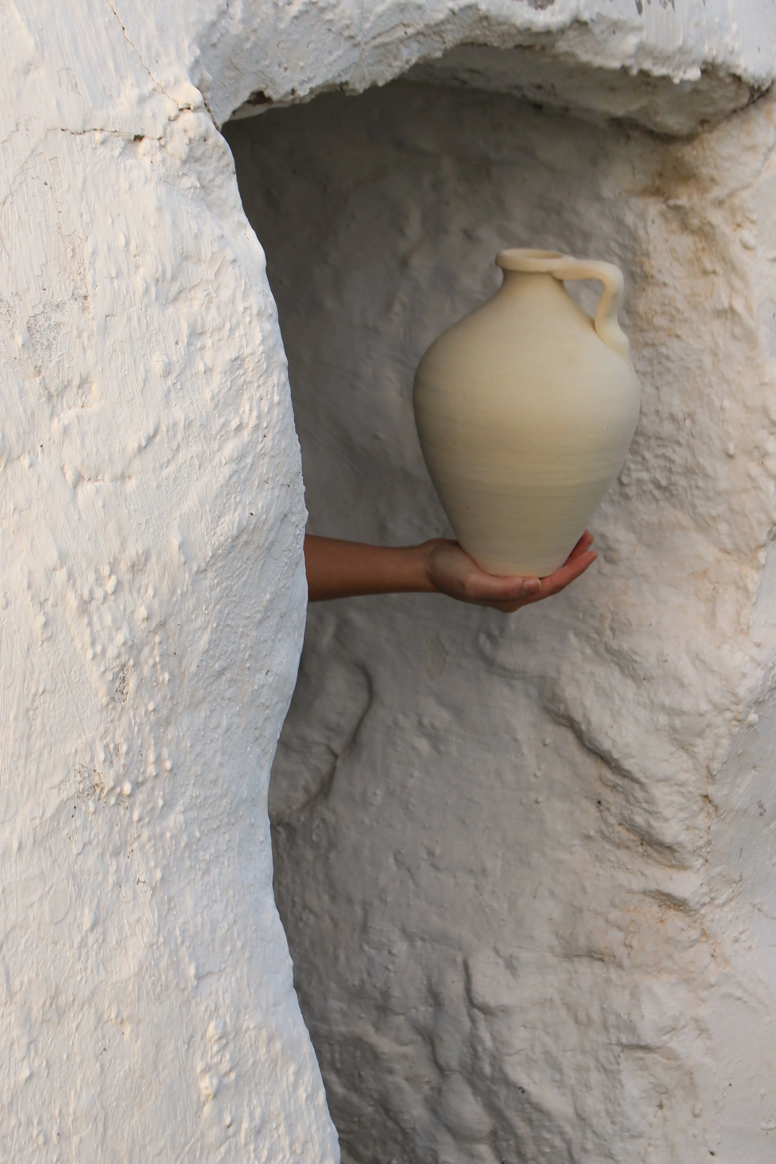 Doux Août - Terre blanche - la jarre