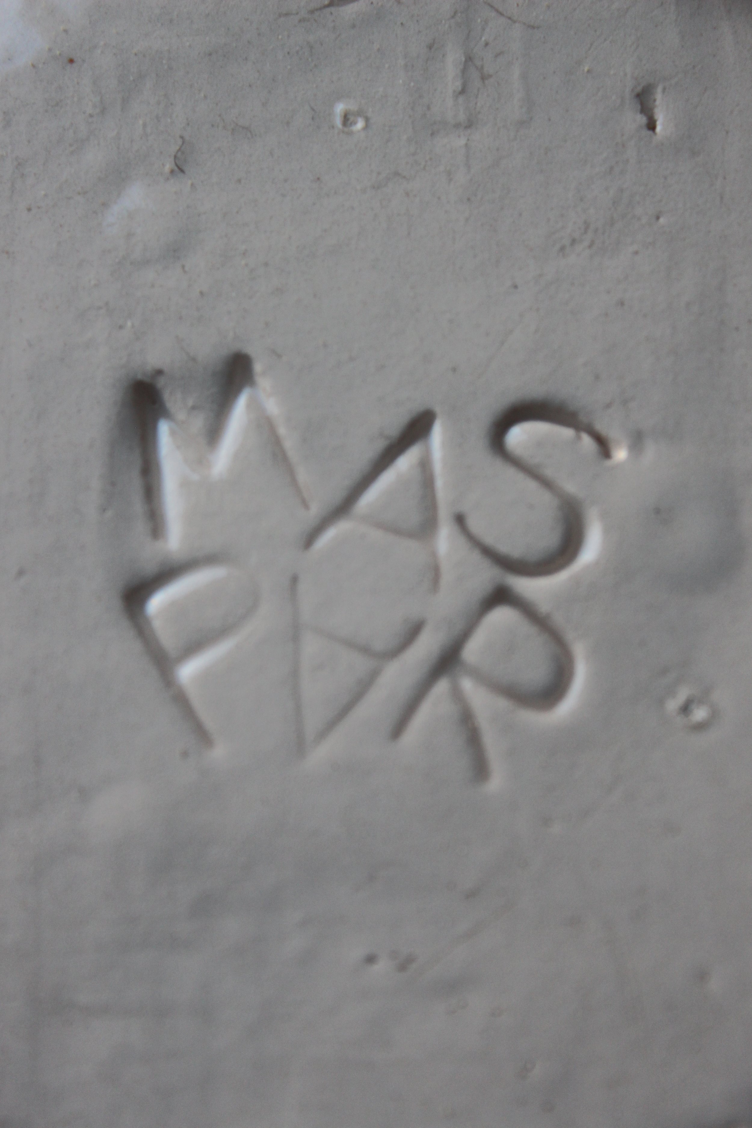 Assiette céramique Mathieu Gaspar Doux Août