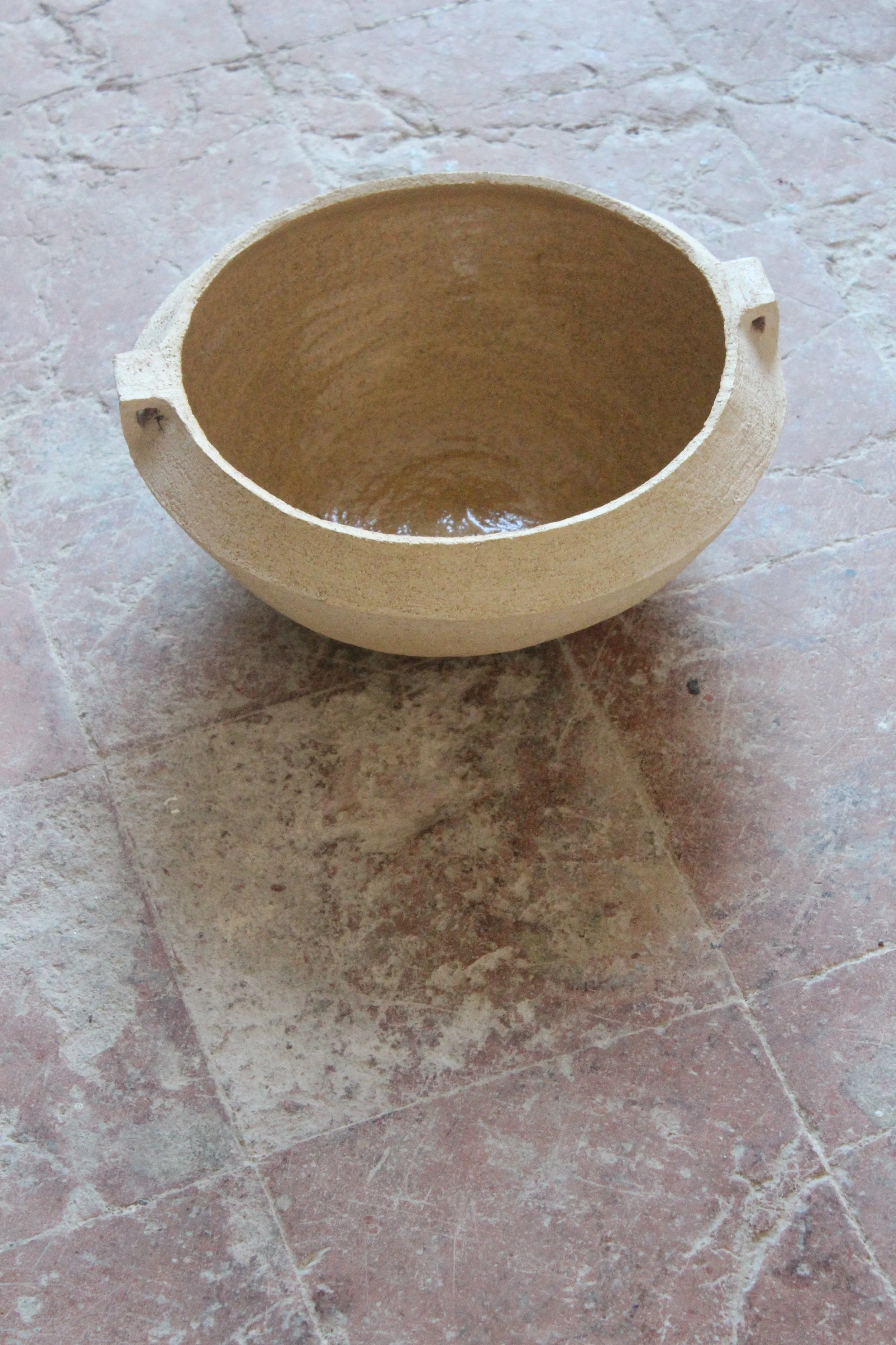 Coupe gré naturel chamotté Studio Enoia Doux Août