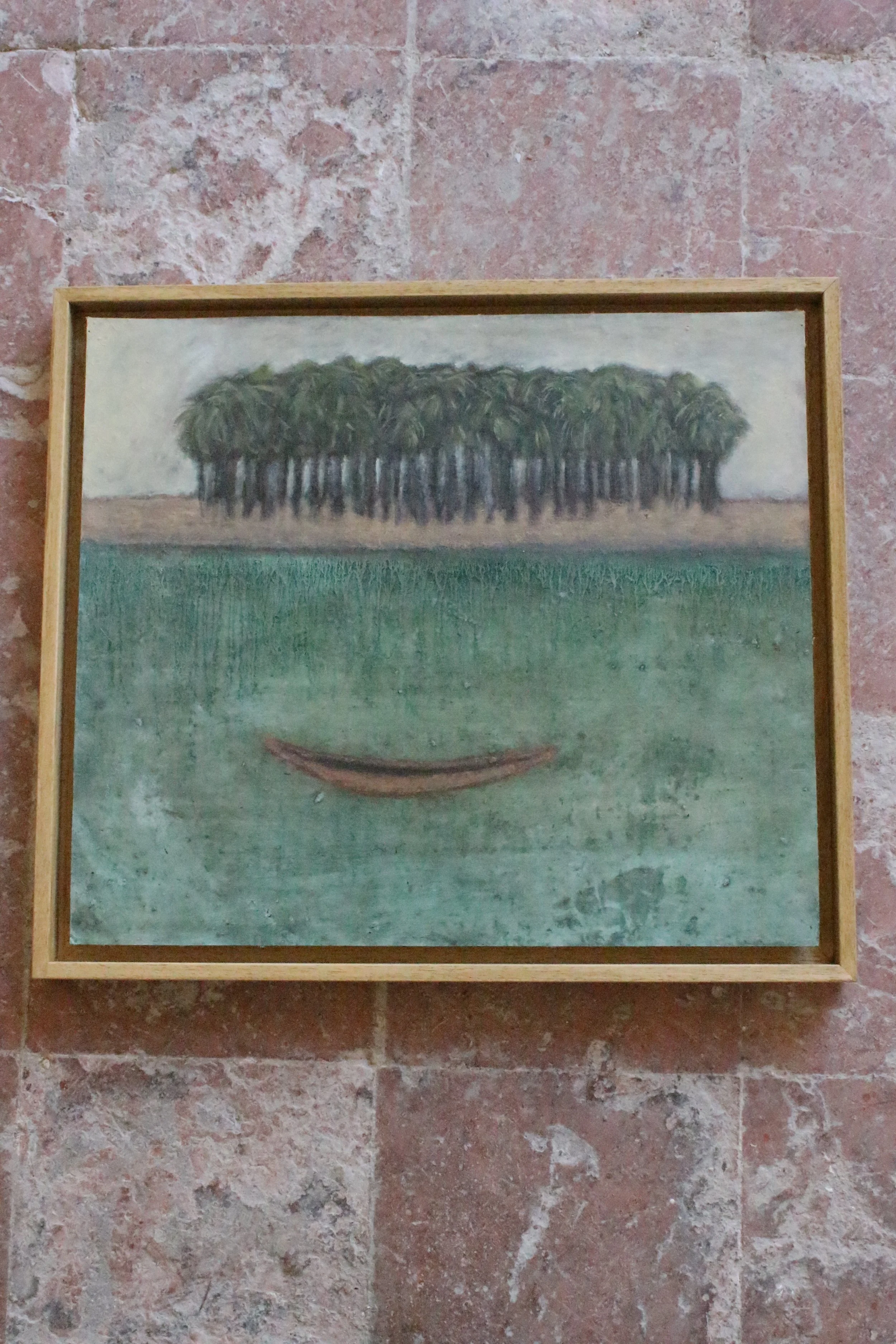 Paysage aux palmiers