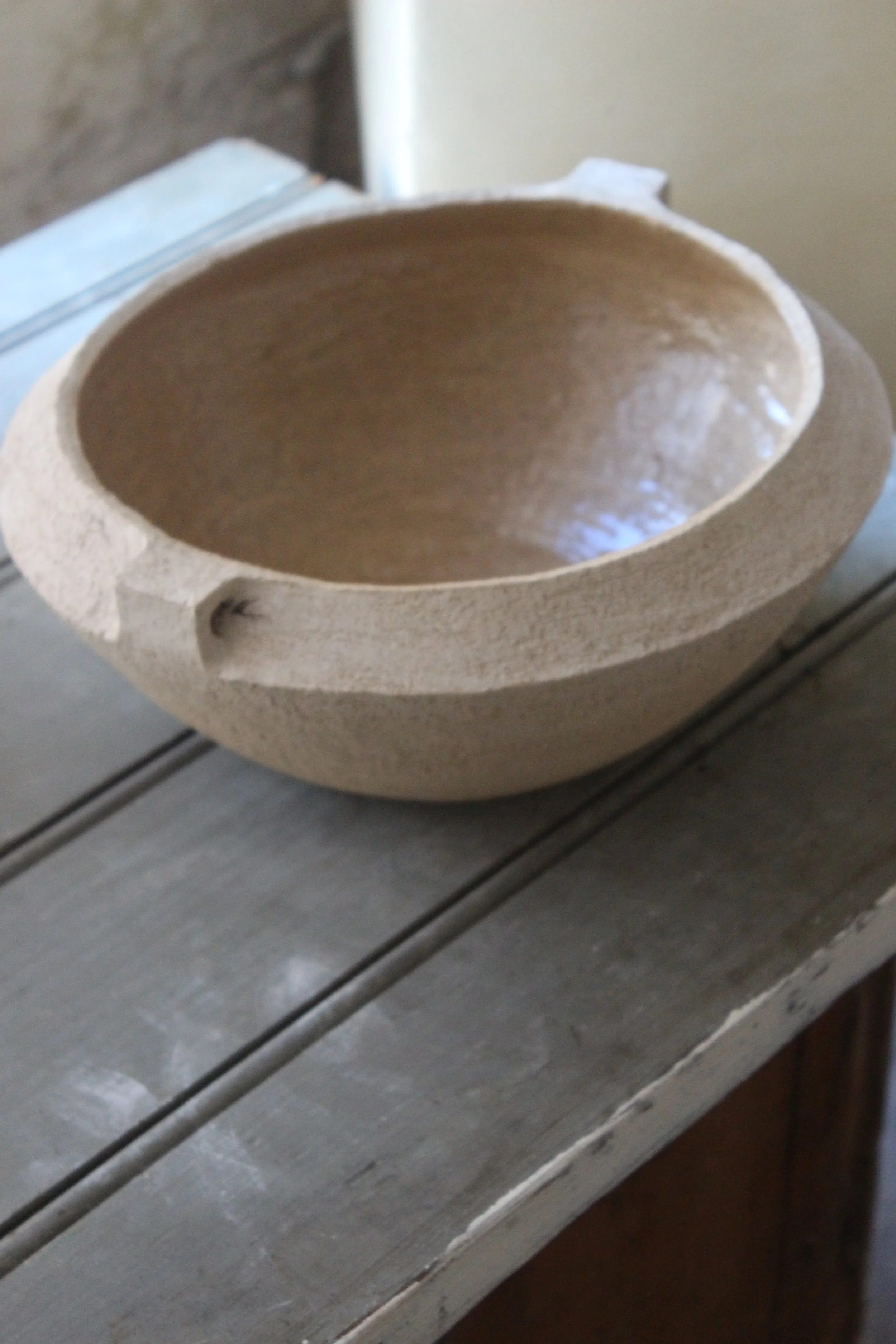 Coupe gré naturel chamotté Studio Enoia