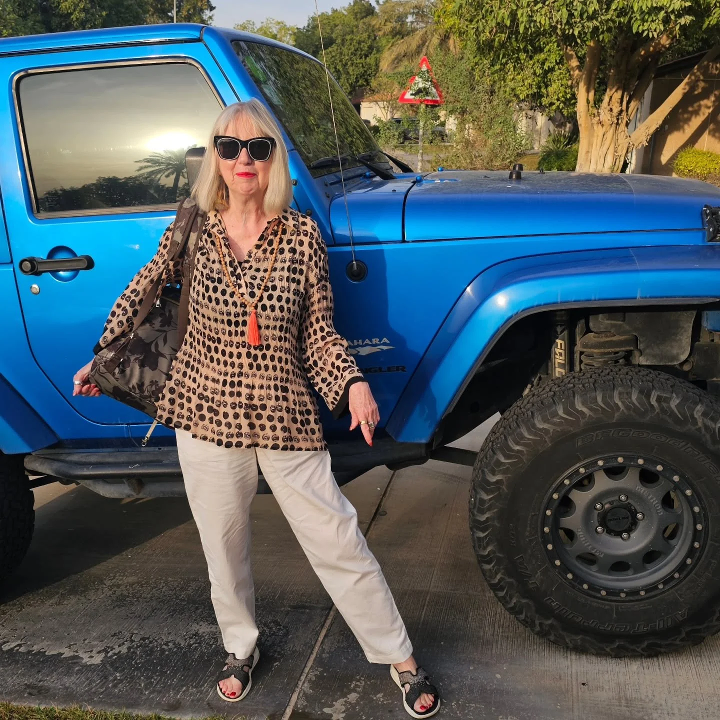 This is Eric's car, my Time Capsule Show guest this week.

The @icrfm Saudi Sessions this week live at 1.00pm GMT on Wednesday is with Eric Mecklenburg. What a cracking raconteur, he chose some great lyrical music too. If you miss us live here's the 