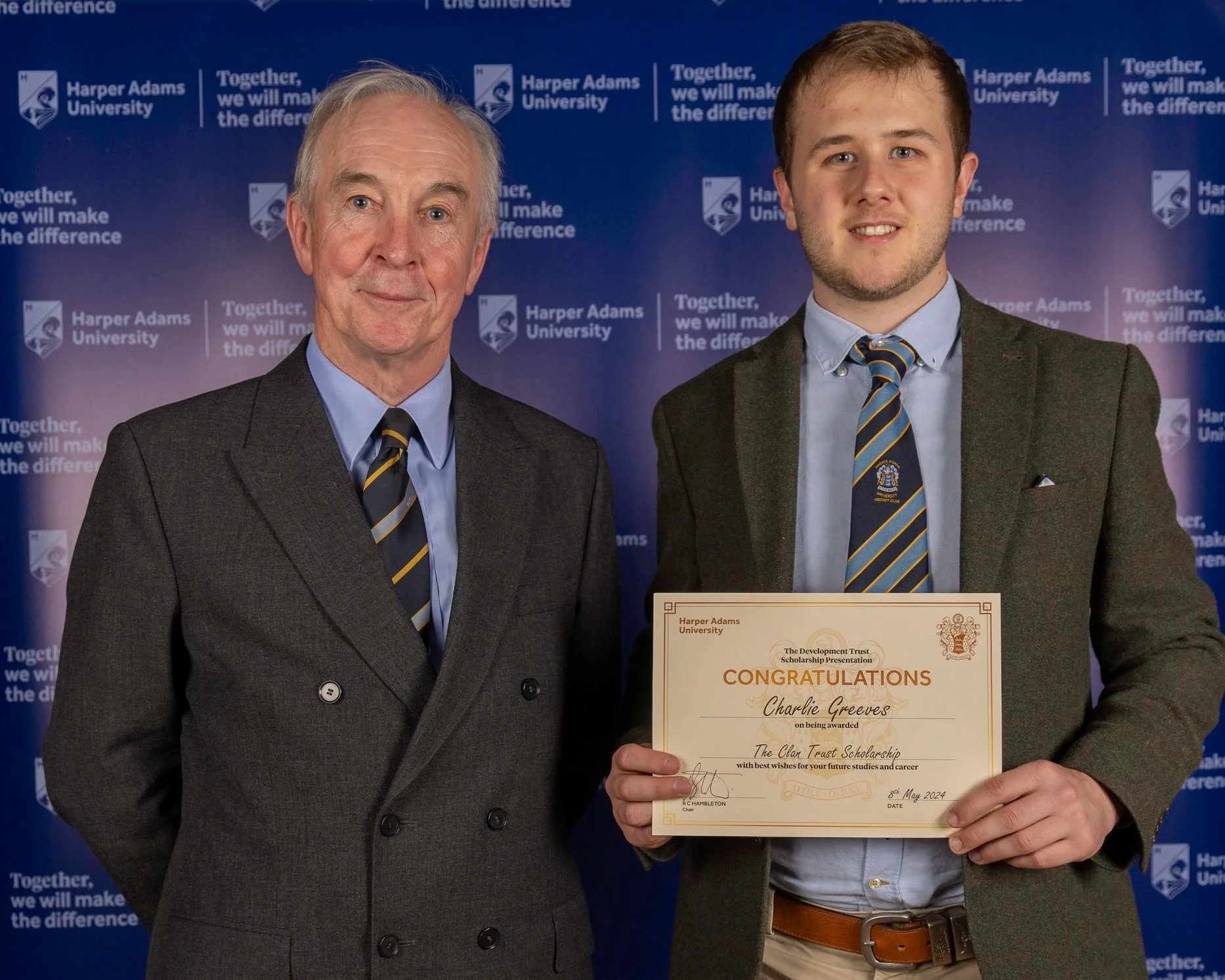 The Clan Trust Scholarship - In partnership with Harper Adams