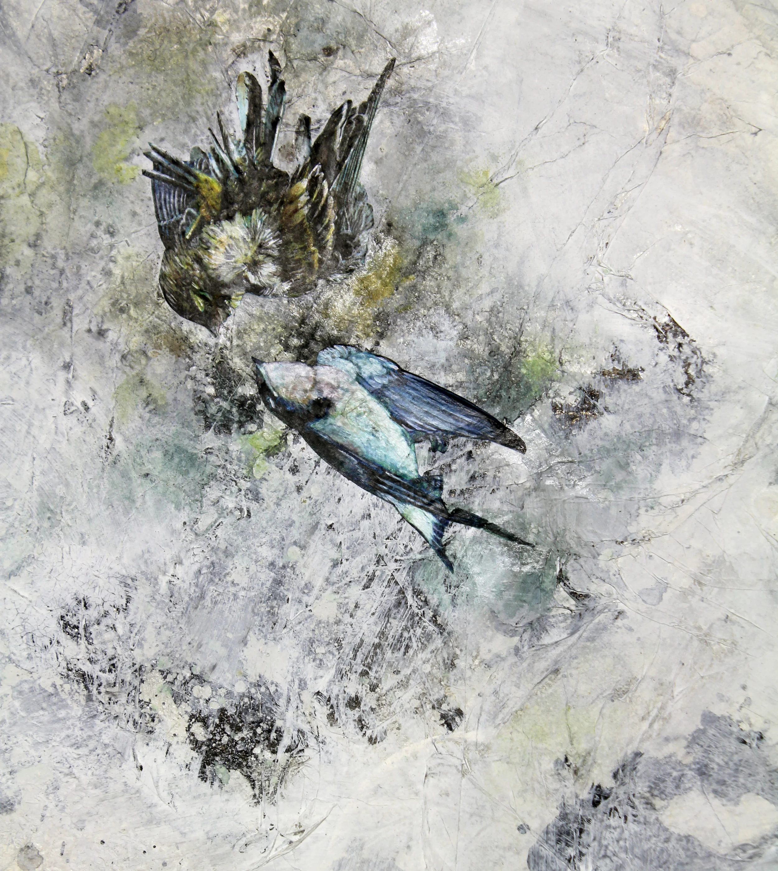 Claire Lee_The Weight of a Feather9-detail2_2009_Mixed media on canvas_1210x610mm.jpg