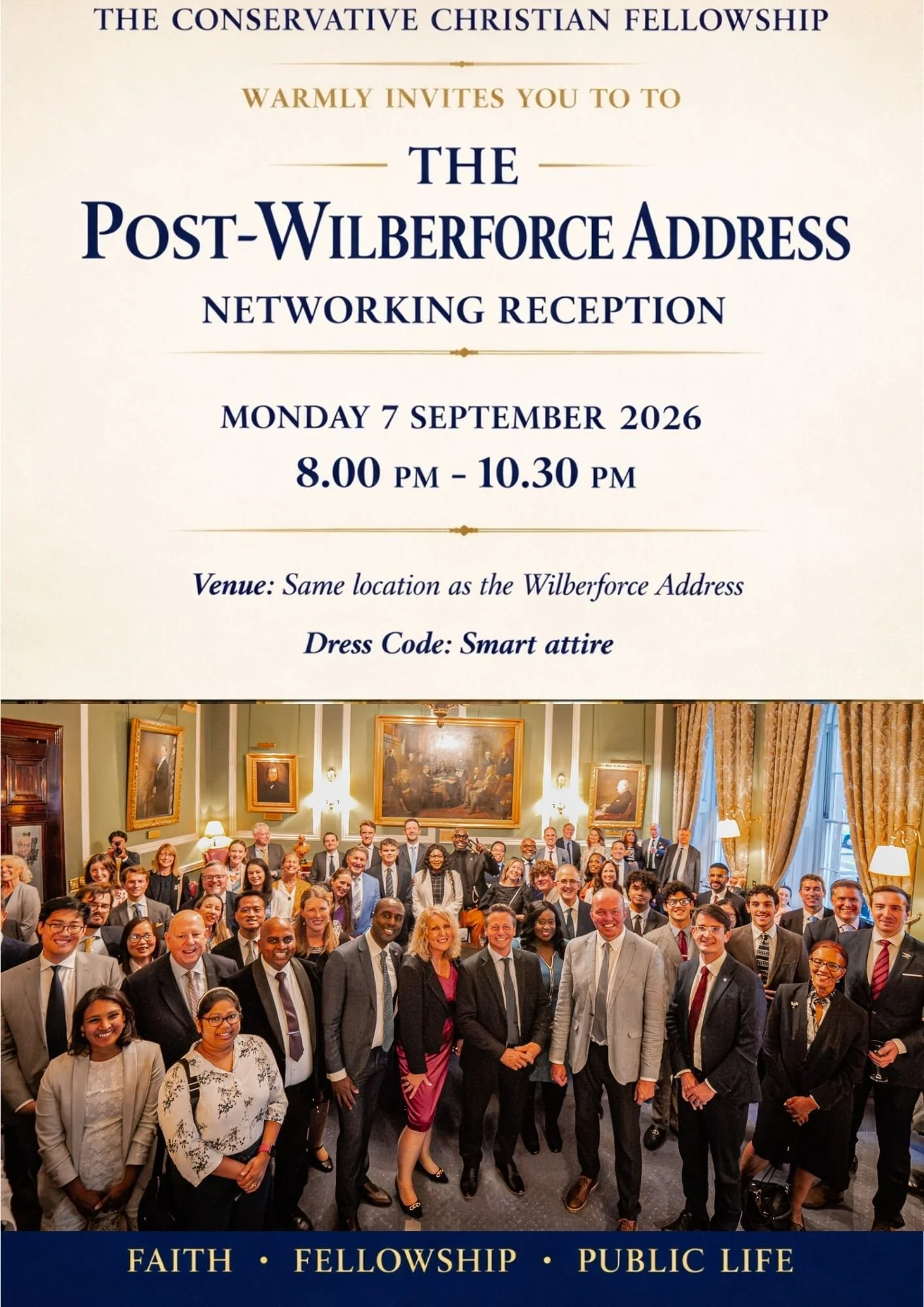 Post Wilberforce Address Drinks Reception
