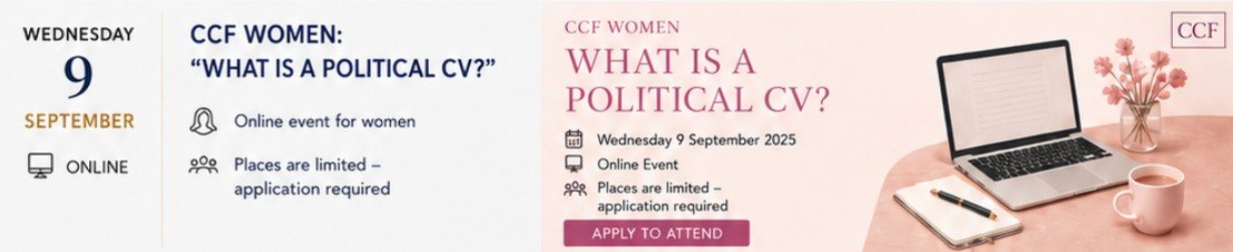 Women’s Political CV Writing Workshop
