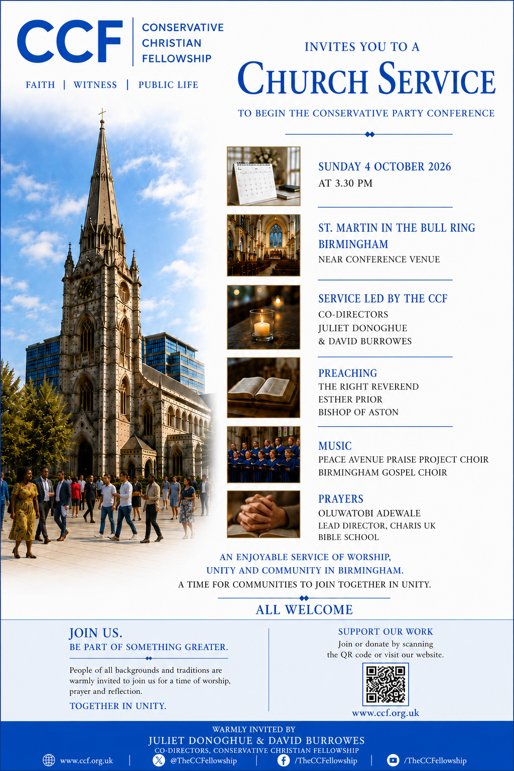 Church Service at Conservative Party Conference