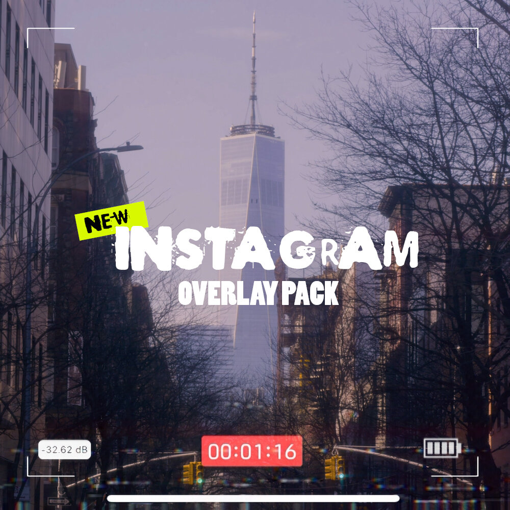 NEW - Instagram Overlay Pack