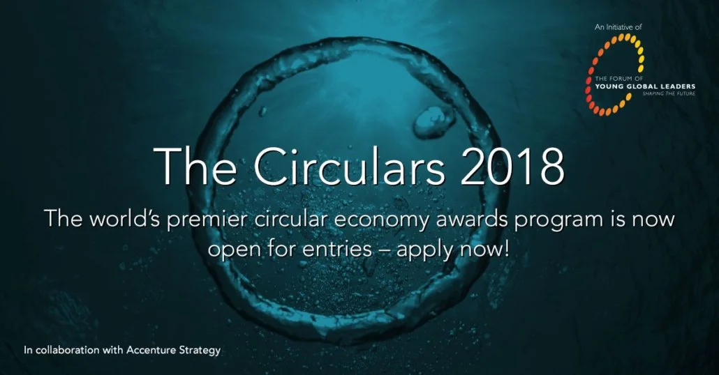 Apply for the Circular Economy Award Programme The Circulars 2018