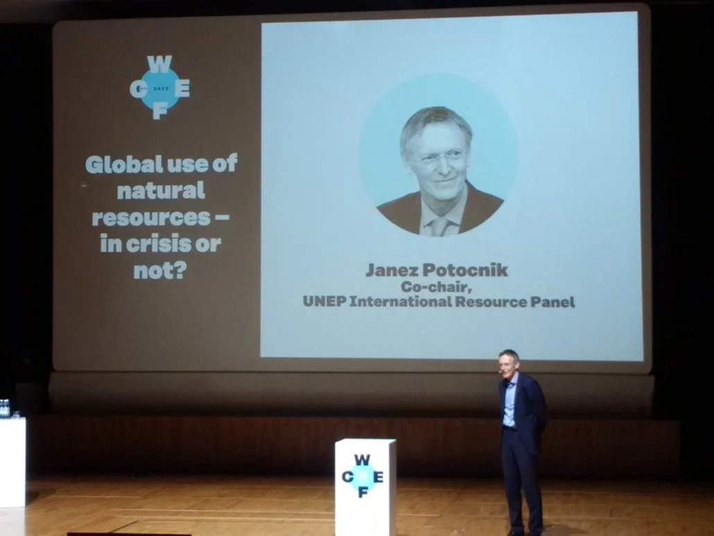 Dr. Janez Potočnik Introductory Speaker at the World Circular Economy Forum in Helsinki