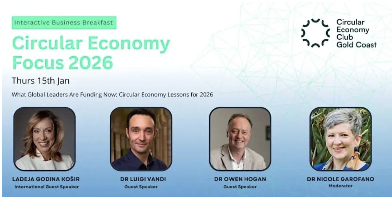 From Europe to Australia: Circular Economy Focus for 2026