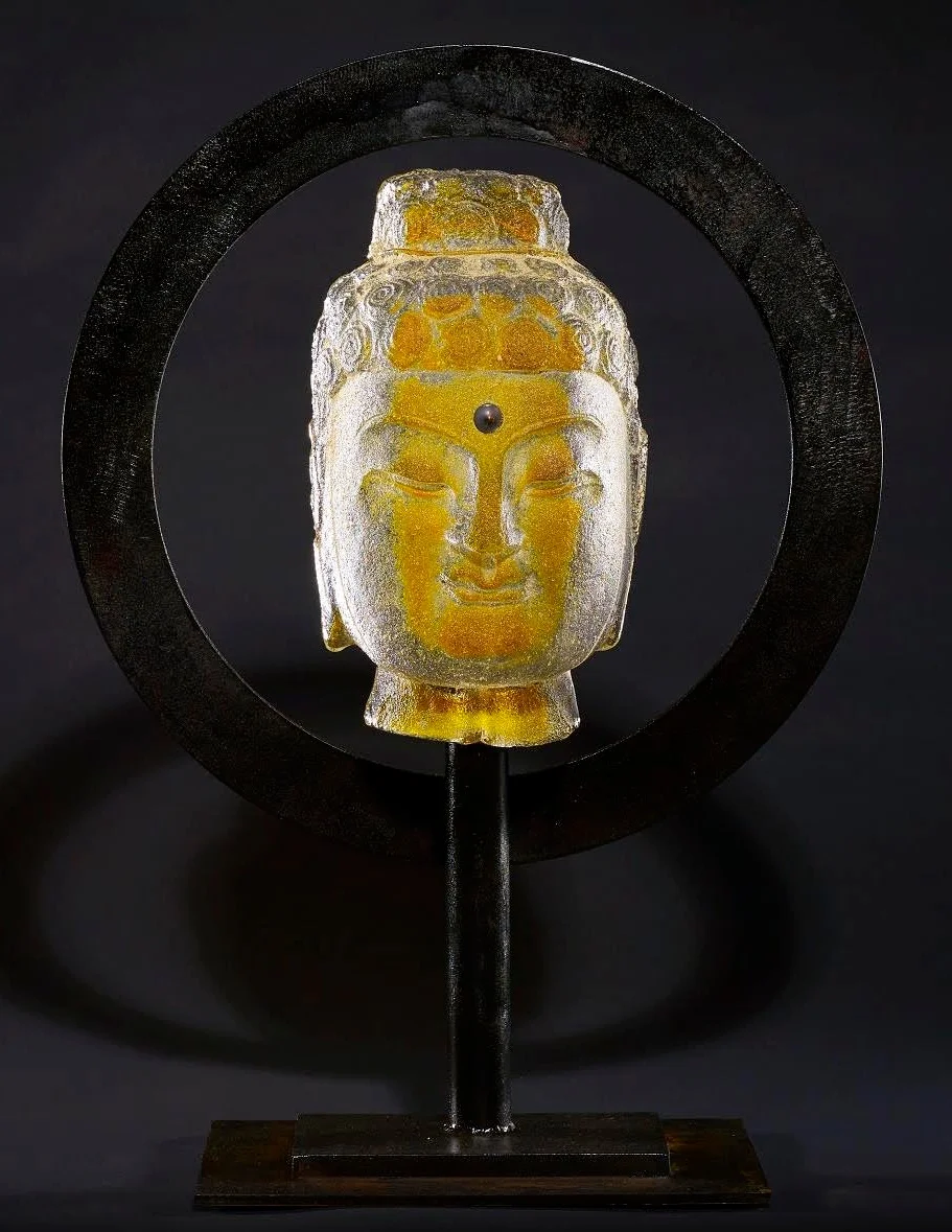 Halo Buddha - Orange