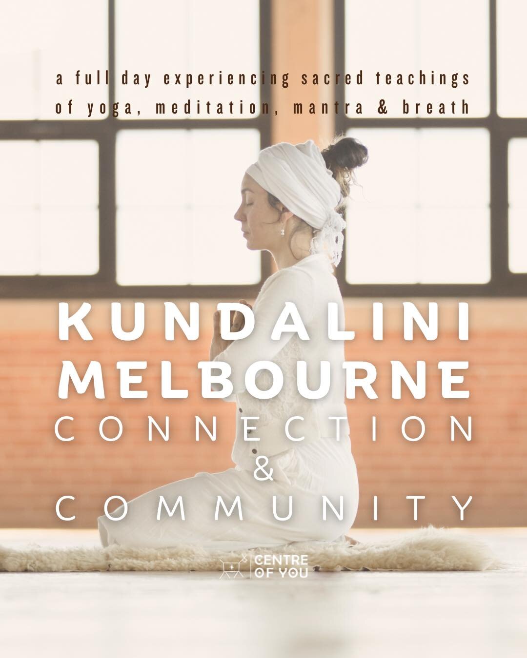 Join me and many other wonderful teachers next Monday 11 March at the Kundalini Yoga Melbourne Festival!!

A full day experiencing these sacred teachings of yoga, meditation, mantra and breathing, and community. 

✨ Practice with teachers from across