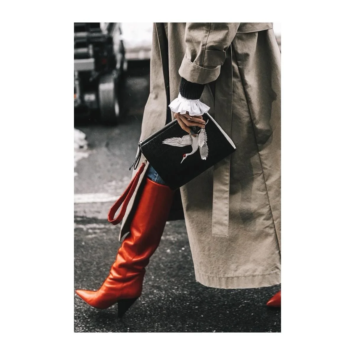 With the sudden shift in temperature it&rsquo;s an opportunity to switch your heavy wool coats for something lighter. 

The trench coat is an obvious choice, but does it feel a little boring and generic?  Or is it just waiting to be styled properly. 