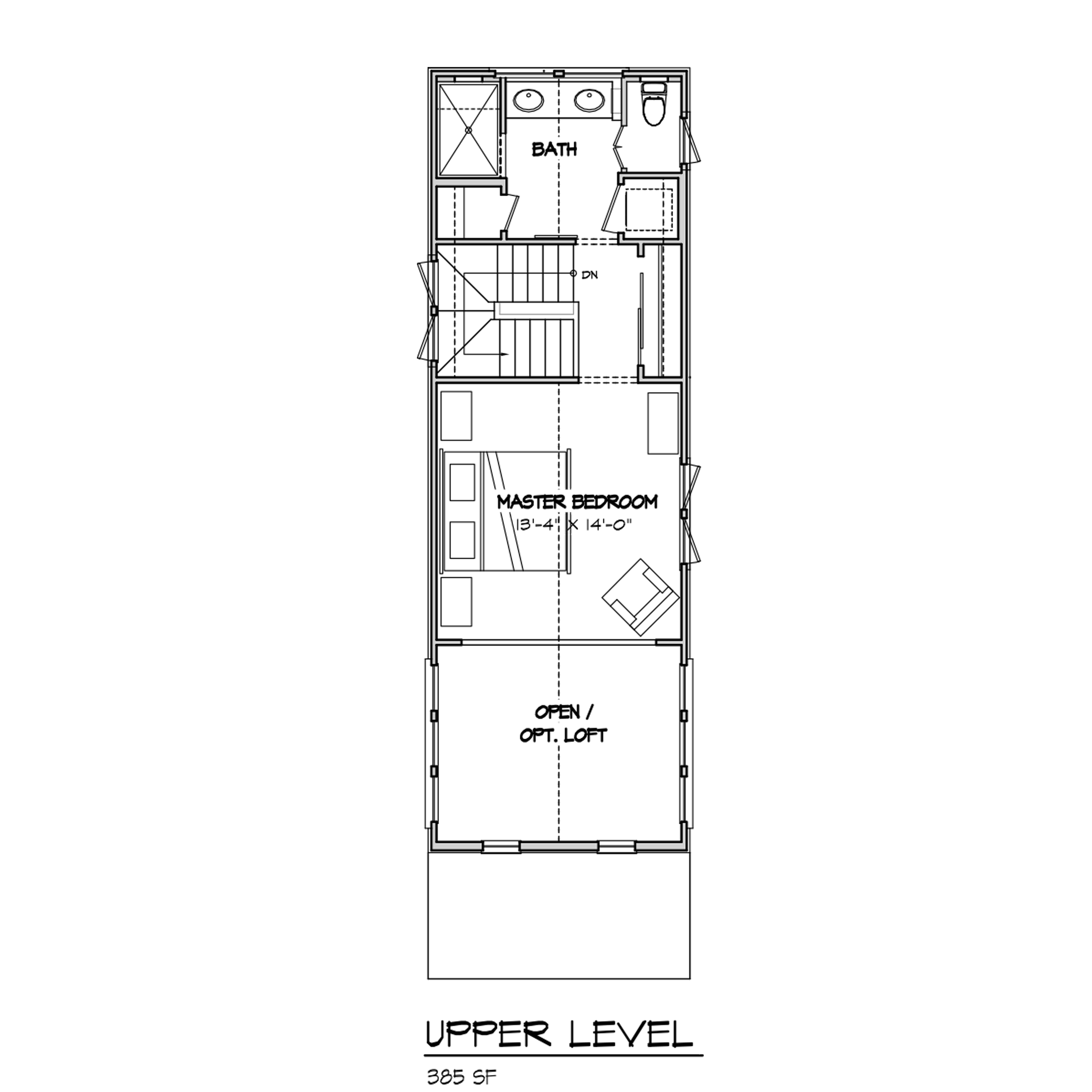 2 story shotgun house