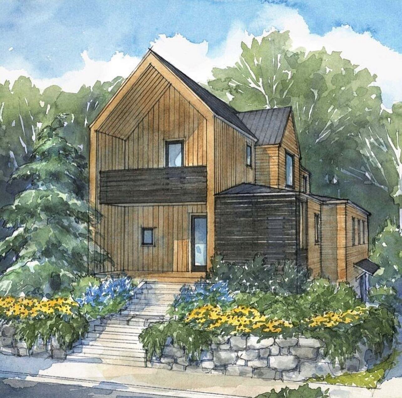 The 3,379 sq-foot Naturally House features four bedrooms and five baths plus lots of space for outdoor living. 

Shop our available floor plans at the link in bio. #SerenbeDesign 
.
.
.
.
#serenbe #serenbedesignershowhouse #architecture #architecture