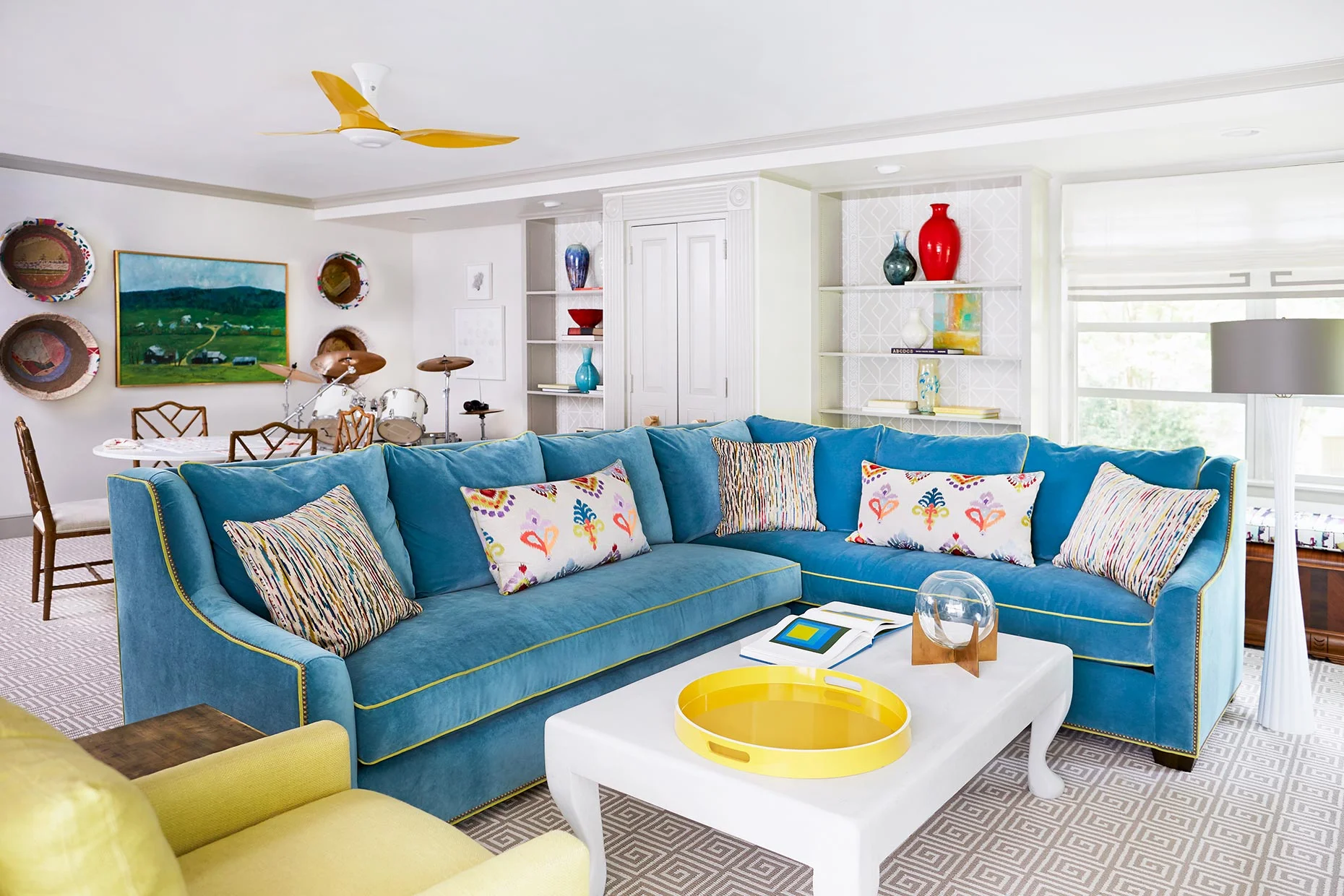 Kara Cox Dover Project Family Room