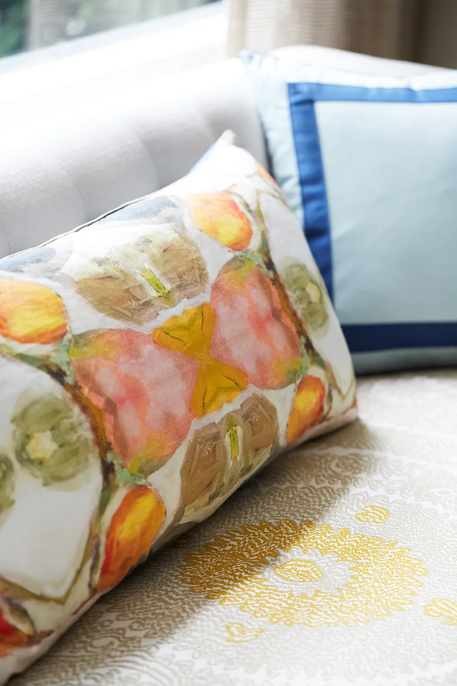 Kara Cox Dover Project Sofa Detail