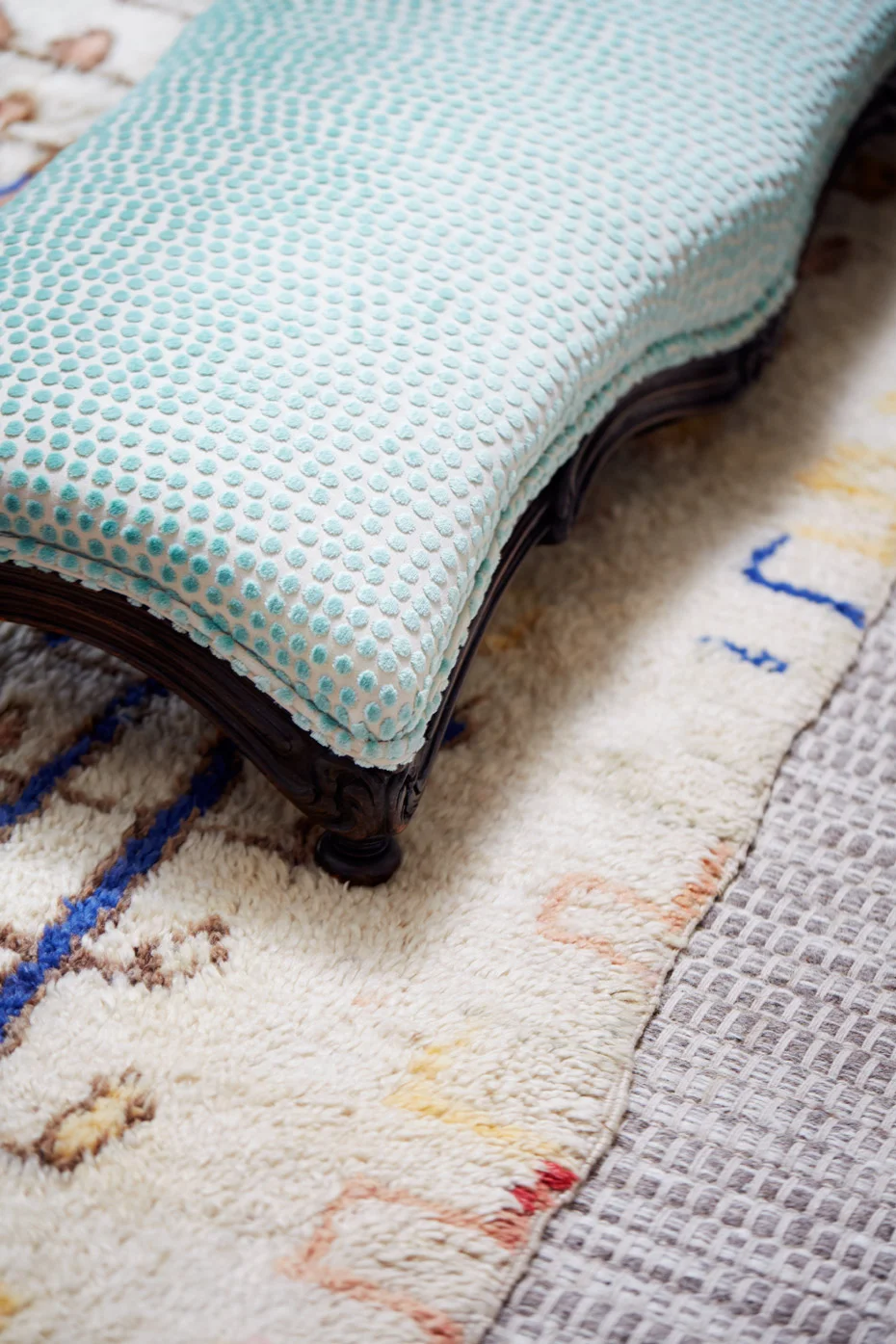 Kara Cox Dover Project Living Ottoman