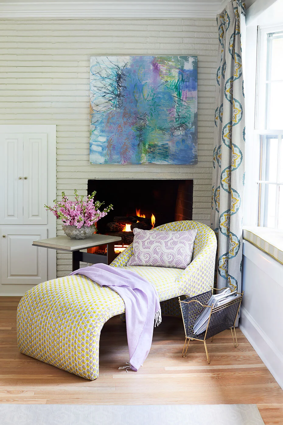 Primary bedroom design by Kara Cox Interiors